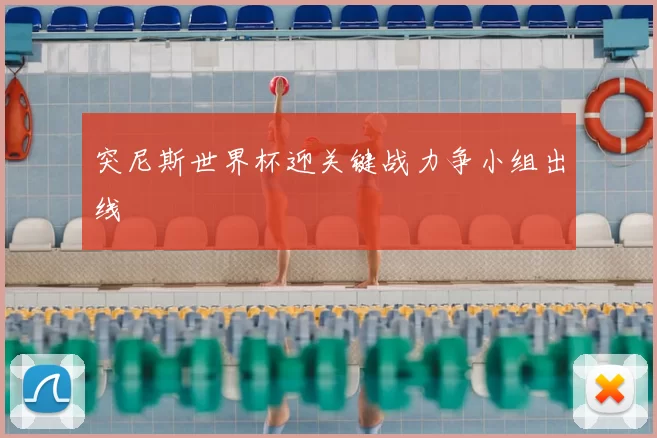 突尼斯世界杯迎关键战力争小组出线