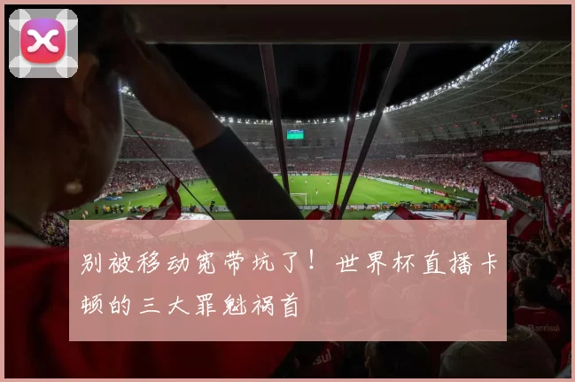 别被移动宽带坑了!世界杯直播卡顿的三大罪魁祸首