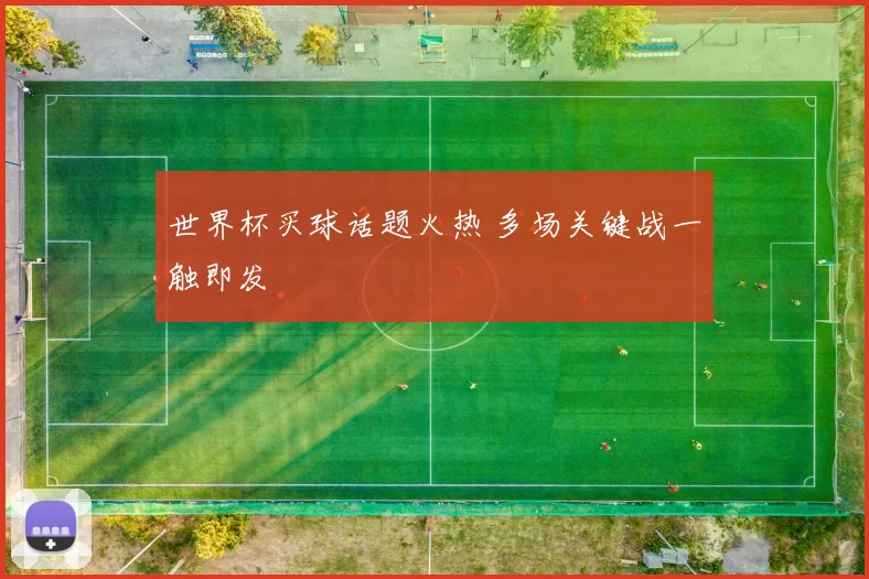 世界杯买球话题火热 多场关键战一触即发